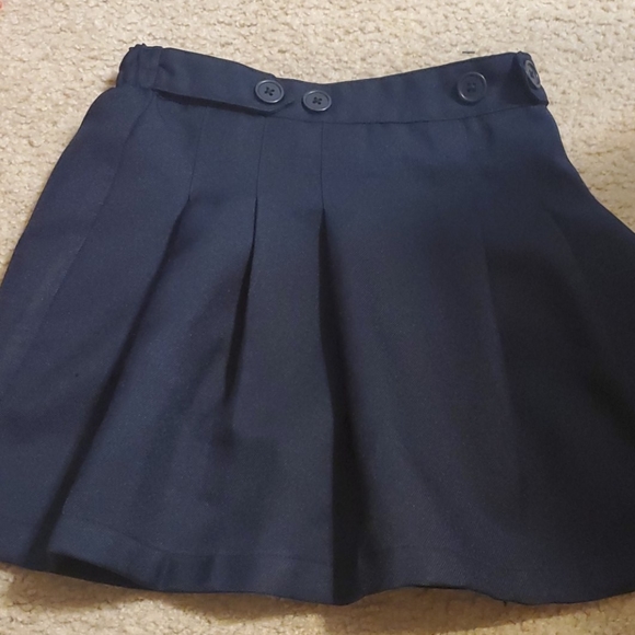 NAVY BLUE SCHOOL SKIRT - Picture 1 of 4